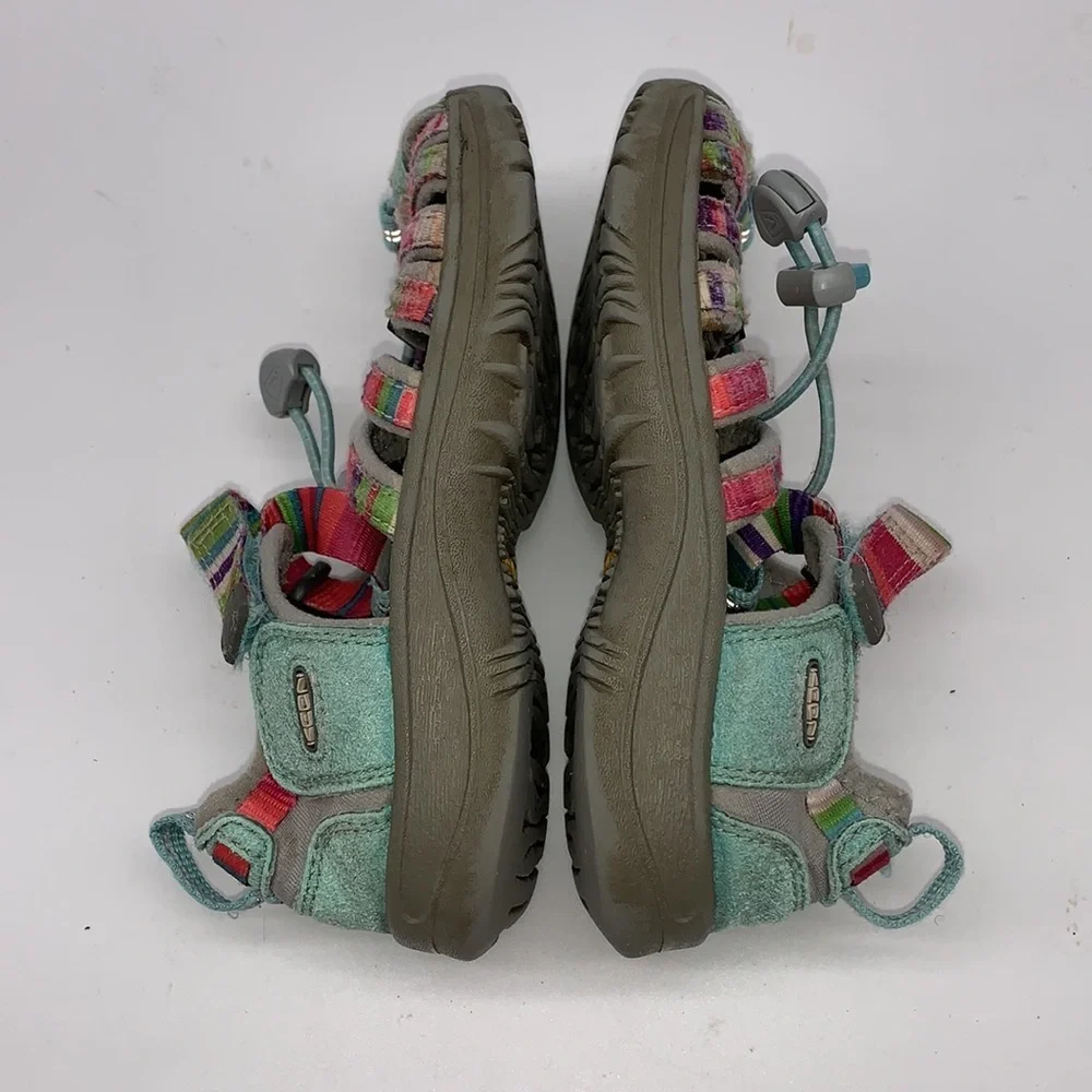 Keen's Girls Whisper Raya Fusion Waterproof Hiking Sandals size 12